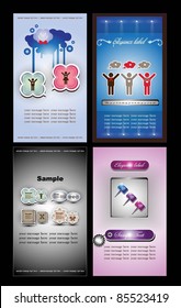 futuristic name card collection