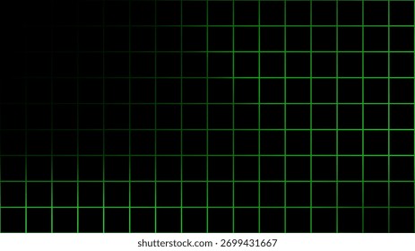 Futuristic Neon Green Grid Background. Modern creative trendy design in vector illustration