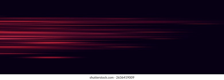Futuristic neon lines, speed light effect.
