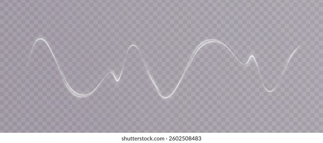  futuristic neon swirl effect with glowing spirals, colorful waves, and radiant beams. Ideal for abstract backgrounds, energy flow visuals, and magical light vortex designs. Vector 