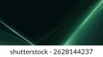 Futuristic neon tech background with glowing green diagonal lines