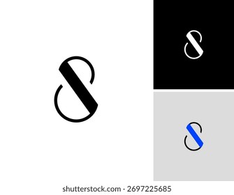 Futuristic numeral 8, conjunto de números cibernéticos digitales