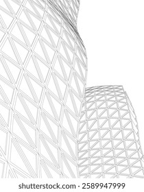 Futuristic Parametric Skyscrapers – Organic Architecture with Glass Facades