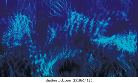 Futuristic particle wave. Abstract technology background. Big data visualization. Vector illustration