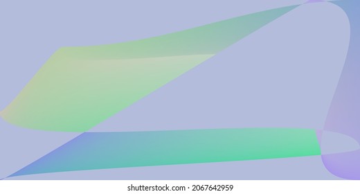 Futuristic Pastel Violet Shape Illustration. Minimal Dynamic Modern Rainbow Blurred Background. Dark Digital Fluid Smooth Purple Gradient Mesh. Layers Multicolor Lavender Color Horizontal Lines.