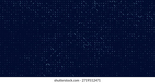 Futuristic pattern of blue hexagons for Business or Science background. Abstract hi-tech honeycomb mosaic. Medical research presentation. Vector Illustration backdrop. EPS 10