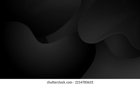 Futuristic perforated technology abstract background with yellow neon glowing lines. Vector banner design