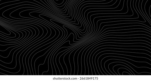 Caja de cuadrícula de perspectiva futurista. Estructura de alambre Abstractas con línea de rejilla blanca sobre fondo negro, EPS10