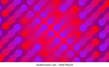 Futuristic pink digital background with diagonal smooth shapes for web design, banner, cover art. Graphic design element with geometric gradient shapes. Vector illustration