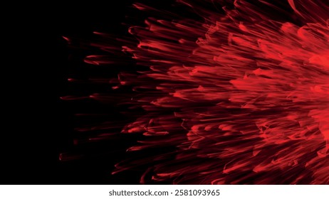 Futuristic point wave of particles. Visualization of sound waves. Technology or science banner. Abstract digital 3D wave. Vector illustration.