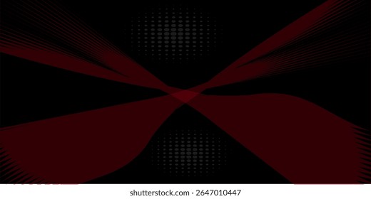 Futuristic point wave of particles. Visualization of sound waves. Technology or science banner. Abstract digital 3D wave. Vector illustration.