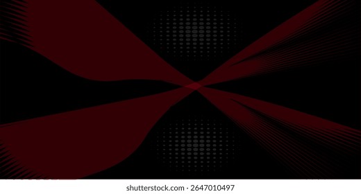 Futuristic point wave of particles. Visualization of sound waves. Technology or science banner. Abstract digital 3D wave. Vector illustration.