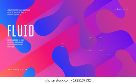 Futuristic Poster. Color Neon Design. Mobile Frame. Liquid Cover. Horizontal Wallpaper. Cool Landing Page. Pink Hipster Layout. Gradient Pattern. Violet Futuristic Poster