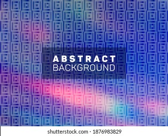 Futuristic poster glitch holographic vector layout design. Abstract graphic design elements. Mesmerizing glitch hologram gradient background for poster.