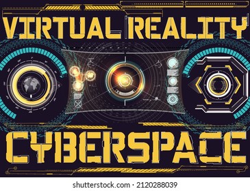 Futuristic poster set abstract cosmic shapes. Digital design elements hud style. Bar labels,info box bars. Futuristic info boxes layout templates  cyberpunk style.