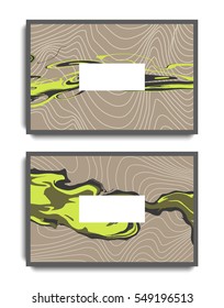 Futuristic posters design set. Backgrounds with splashes. Templates for business card, poster, flyer, cover, voucher, background. 