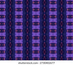 Padrão geométrico abstrato roxo futurista com simetria repetitiva, tons de néon, textura estilo sci-fi ideal para tecnologia, jogos e fundos modernos.