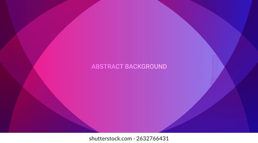 Futuristic Purple and Blue Geometric Background. Abstract Business Banner. Wallpaper. Vector Illustration