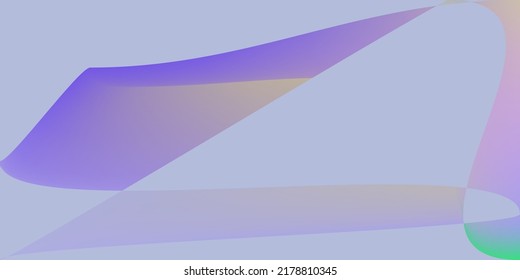 Fondo Futurista De La Oficina De Fluidos De Forma Púrpura. Capas De Lavanda Malla Moderna Gradiente Arcoiris. Superficie suave violeta multicolor dinámico oscuro. Ilustración Mínima Digital De Color Pastel.