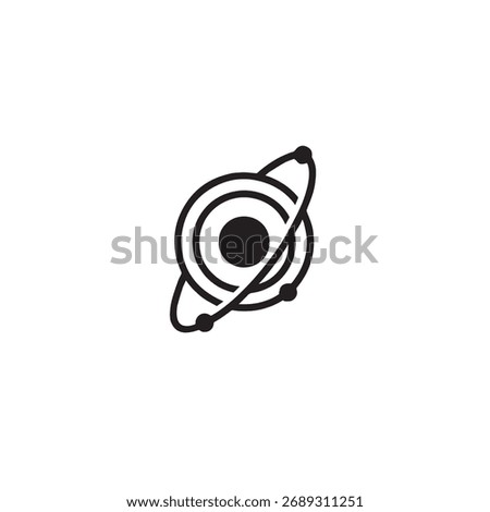 Futuristic radar orbit icon with abstract AI tech design
Digital orbit radar symbol, modern AI technology interface icon
Abstract radar scanner icon with futuristic cyber design