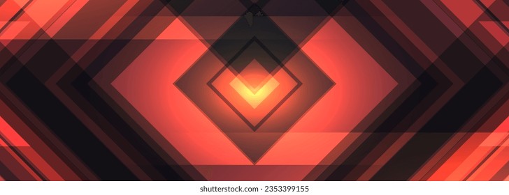Futuristic red abstract digital technology background hi tech concept. Vector illustration