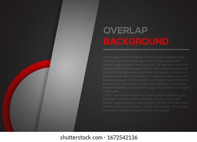 Fondo abstracto futurista rojo y negro con diseño de barra de línea moderna. Se puede utilizar para texto, diseño de sitios web de mensajes, tarjeta, informe comercial anual, plantilla de afiches, elementos para su trabajo.