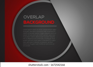 Fondo abstracto futurista rojo y negro con diseño de barra de línea moderna. Se puede utilizar para texto, diseño de sitios web de mensajes, tarjeta, informe comercial anual, plantilla de afiches, elementos para su trabajo.