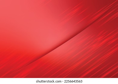 Futuristic Red Lines Pattern Abstract Background. Technology. Vector Illustration