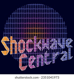 Futuristic retro elements for design. Abstract 3D figures, space satellites, surveillance cameras. Set of threshold elements. Low for a poster, banner, business card, sticker