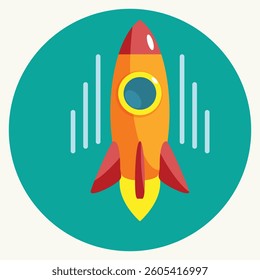 "Futuristic Rocket Launch – Innovation and Technology Concept"