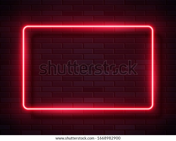 Futuristic Sci Fi Modern Neon Glowing Stock Vector (Royalty Free ...