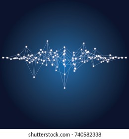 Futuristic Shape Abstract Background