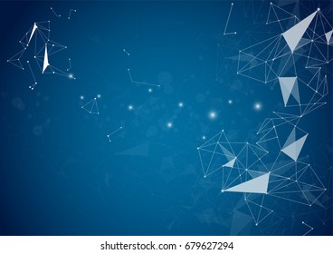 futuristic shape. Computer generated abstract background
