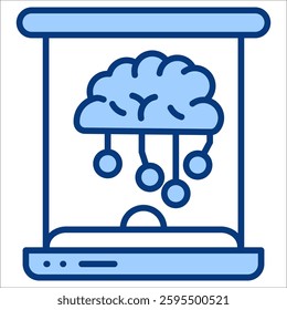 Futuristic Simple Icon Vector Illustration Concept