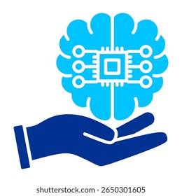 Futuristische einfache Icon Vektorgrafik Konzept