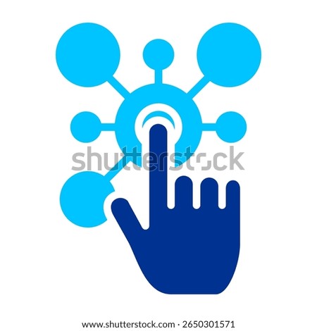 Futuristic Simple Icon Vector Illustration Concept