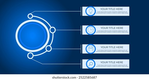 Futuristic space display information layout, digital info frame element for text title, high tech infographic vector illustration. information panel abstract vector.