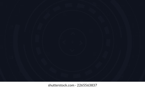 Futuristic spaceship Interface concept background. Abstract technology controls, progression bar, circle.
