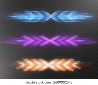Futuristic speed background with glowing arrows, motion blur, digital technology concept, fast-moving elements, dynamic light trails, high-tech energy flow, acceleration effect, sci-fi motion design.	