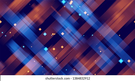 Futuristic Speed Seamless Background. Blurred Lines Texture. Digital Movement Pattern. Big Data Concept.