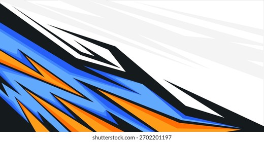 Futuristic Sports Background Featuring Sharp Geometric Elements