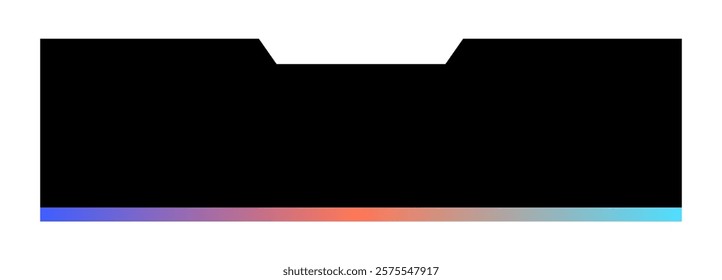 Futuristic square background. Social media frame vector illustration.