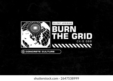 futuristic streetwear graphic tee design templates ideas