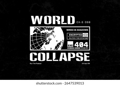 futuristic streetwear graphic tee design templates ideas
