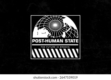 futuristic streetwear graphic tee design templates ideas