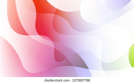 Futuristic Style With Wave Geometric Design, Shapes. For Elegant Pattern Cover Book. Vector Illustration with Color Gradient
