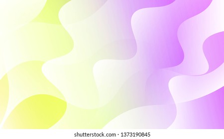 Futuristic Style With Wave Geometric Design, Shapes. For Elegant Pattern Cover Book. Vector Illustration with Color Gradient