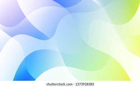 Futuristic Style With Wave Geometric Design, Shapes. For Elegant Pattern Cover Book. Vector Illustration with Color Gradient