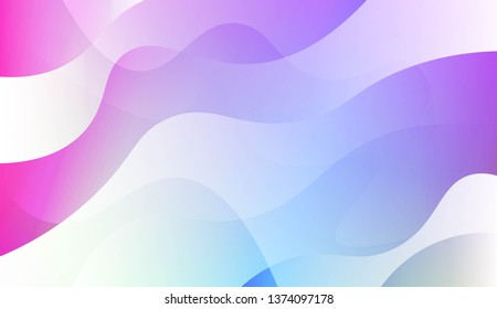 Futuristic Style With Wave Geometric Design, Shapes. For Elegant Pattern Cover Book. Vector Illustration with Color Gradient