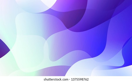 Futuristic Style With Wave Geometric Design, Shapes. For Elegant Pattern Cover Book. Vector Illustration with Color Gradient